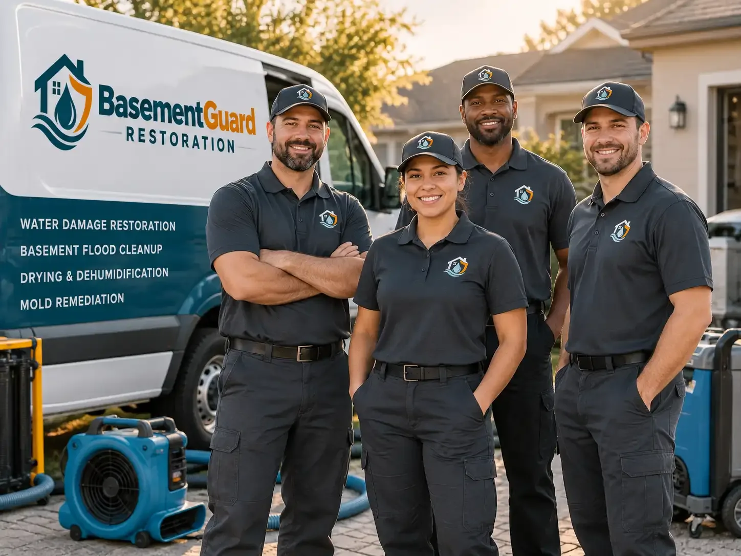 Basement Water Damage Restoration company in New Plymouth, OH